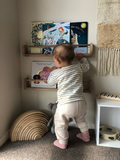 Tasmanian Oak Kids Bookshelf. Spice Rack